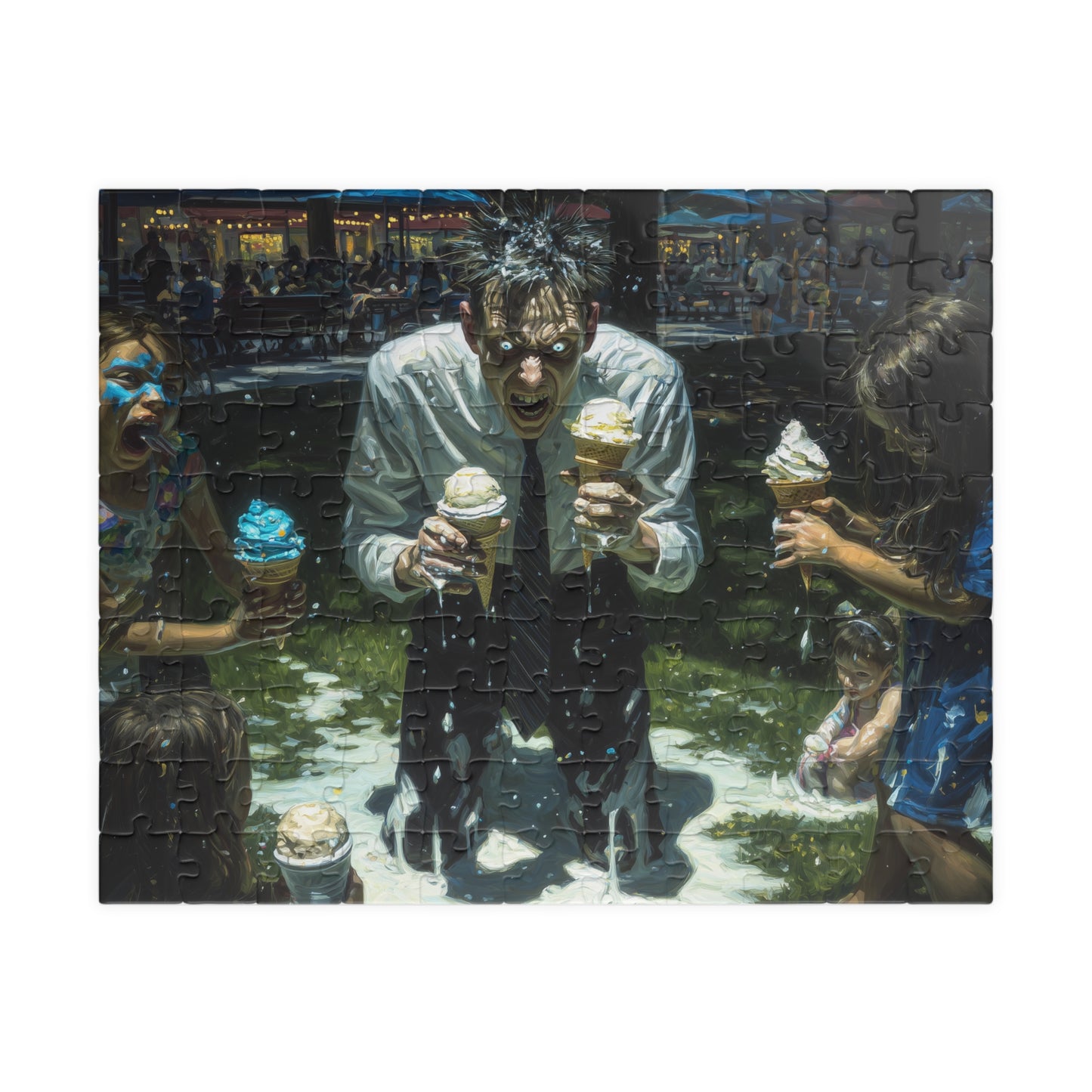 Frozen Delight Fanatic, The Man Who Could Not Stop (Jigsaw Puzzle)