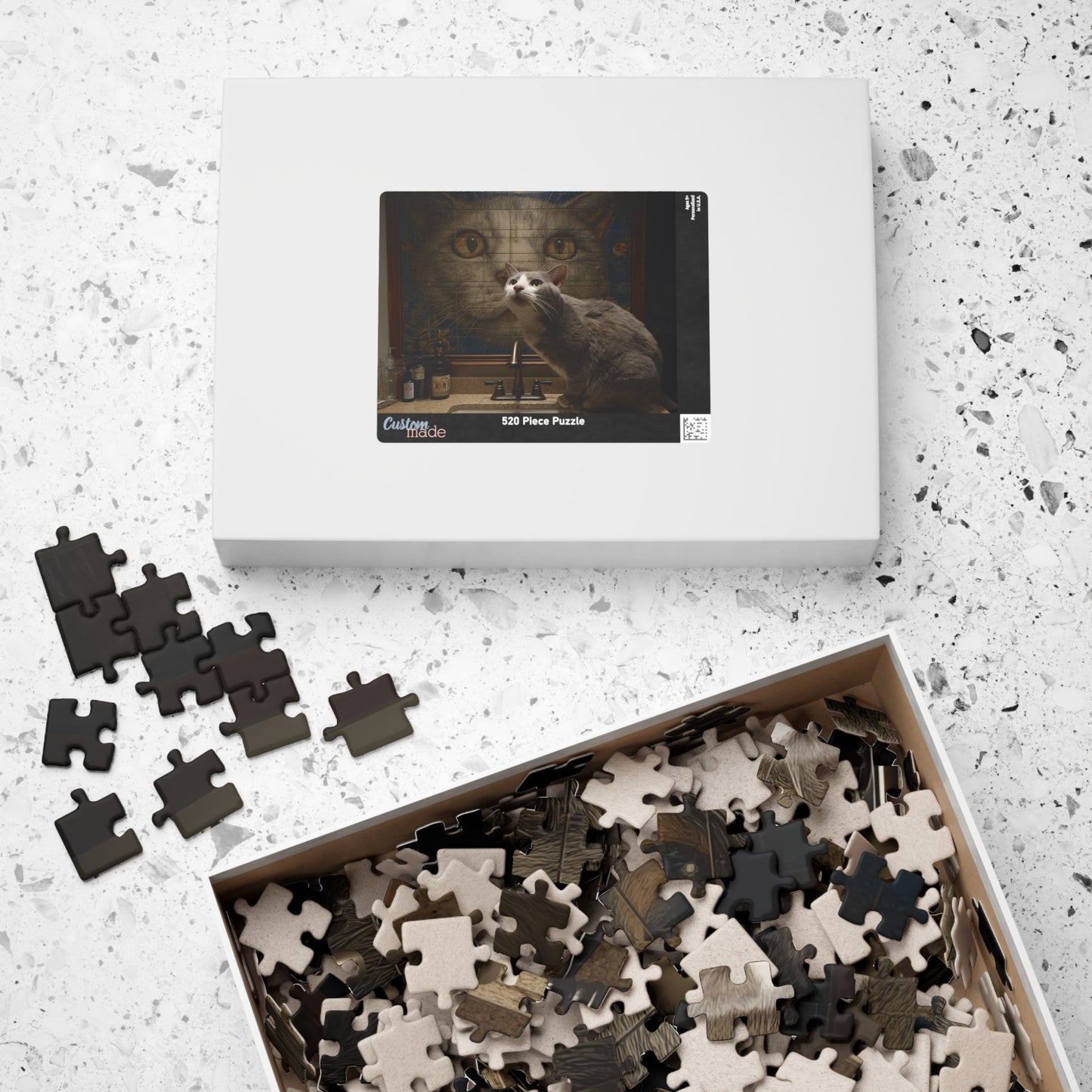 Homage to the House Cat, The Watcher and the Watched (Jigsaw Puzzle)