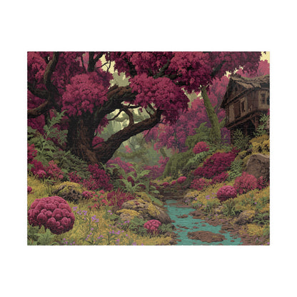Violet Verdant, The Grove of Forgotten Dreams (Jigsaw Puzzle)