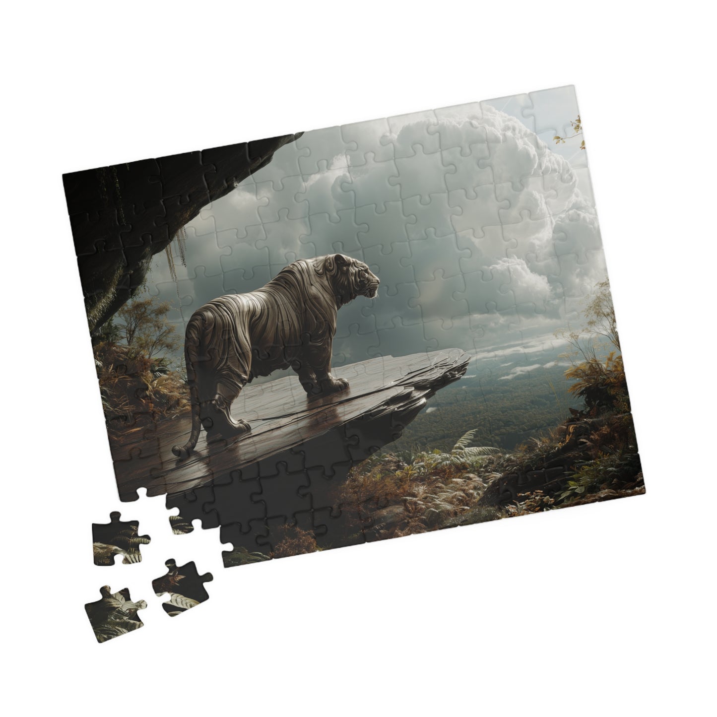 The Iron Sentinel, Metallic Majesty (Jigsaw Puzzle)