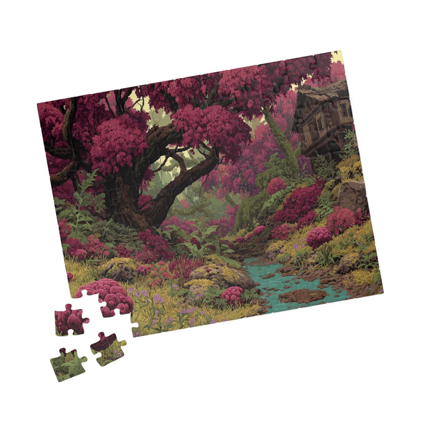 Violet Verdant, The Grove of Forgotten Dreams (Jigsaw Puzzle)