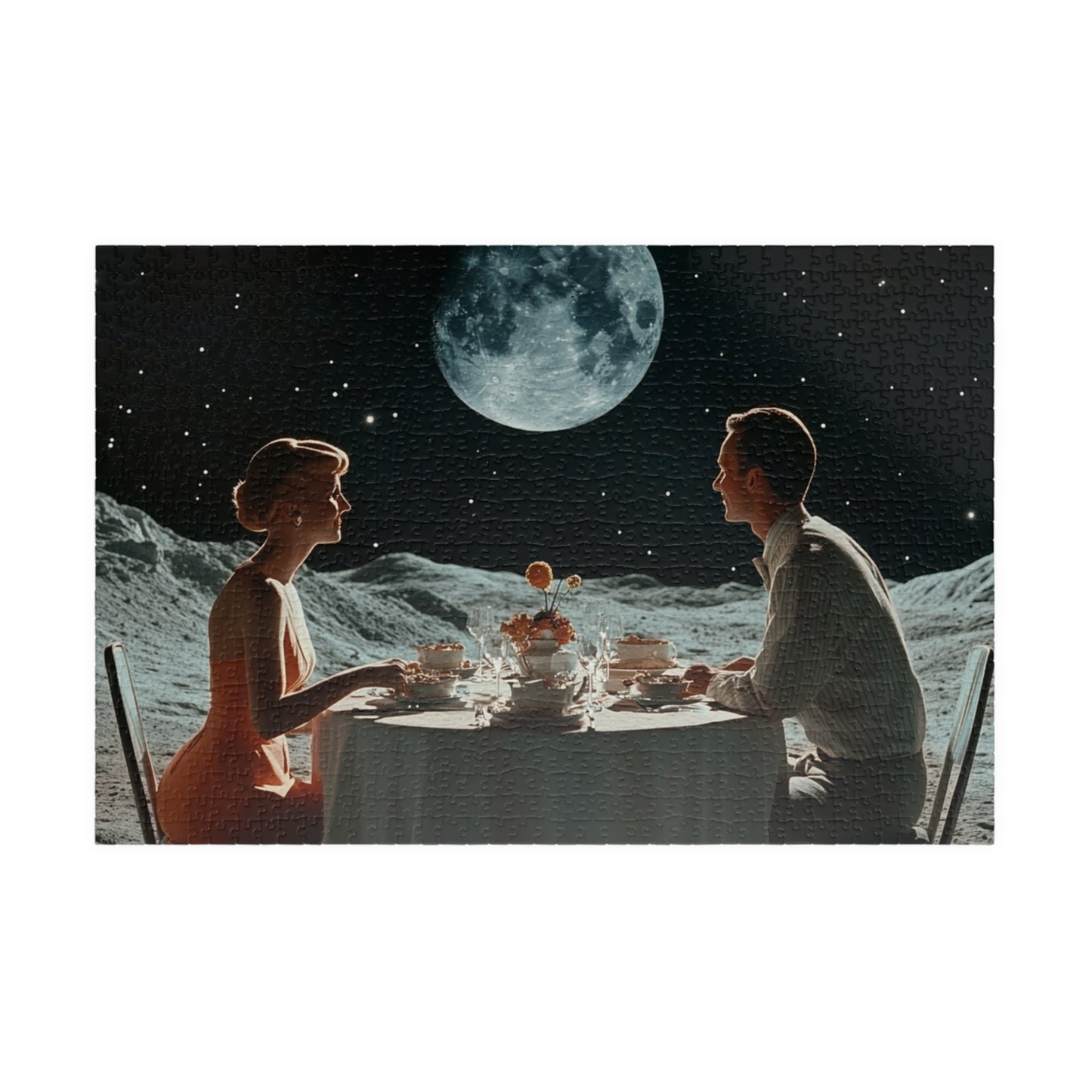 Lunar Rendezvous, A Perfect Date (Jigsaw Puzzle)