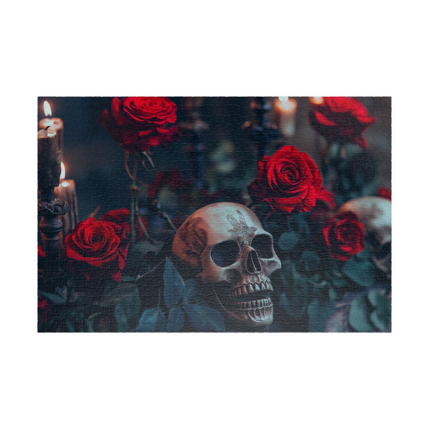 Mortal Bloom, Rose for a Skull (Jigsaw Puzzle)