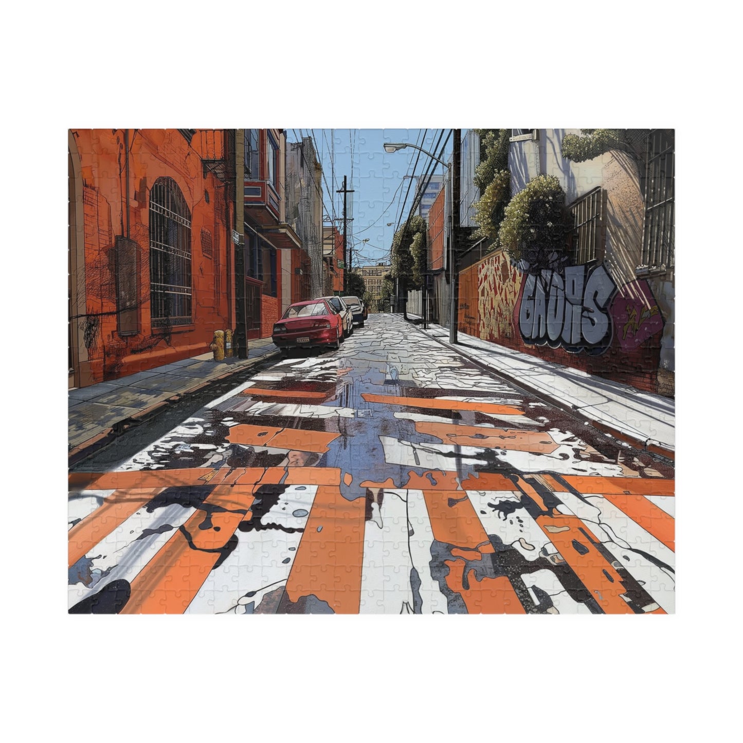 Pavement Dreams, Urban Living (Jigsaw Puzzle)