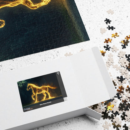 Nightmare, Horse on Fire (Jigsaw Puzzle)