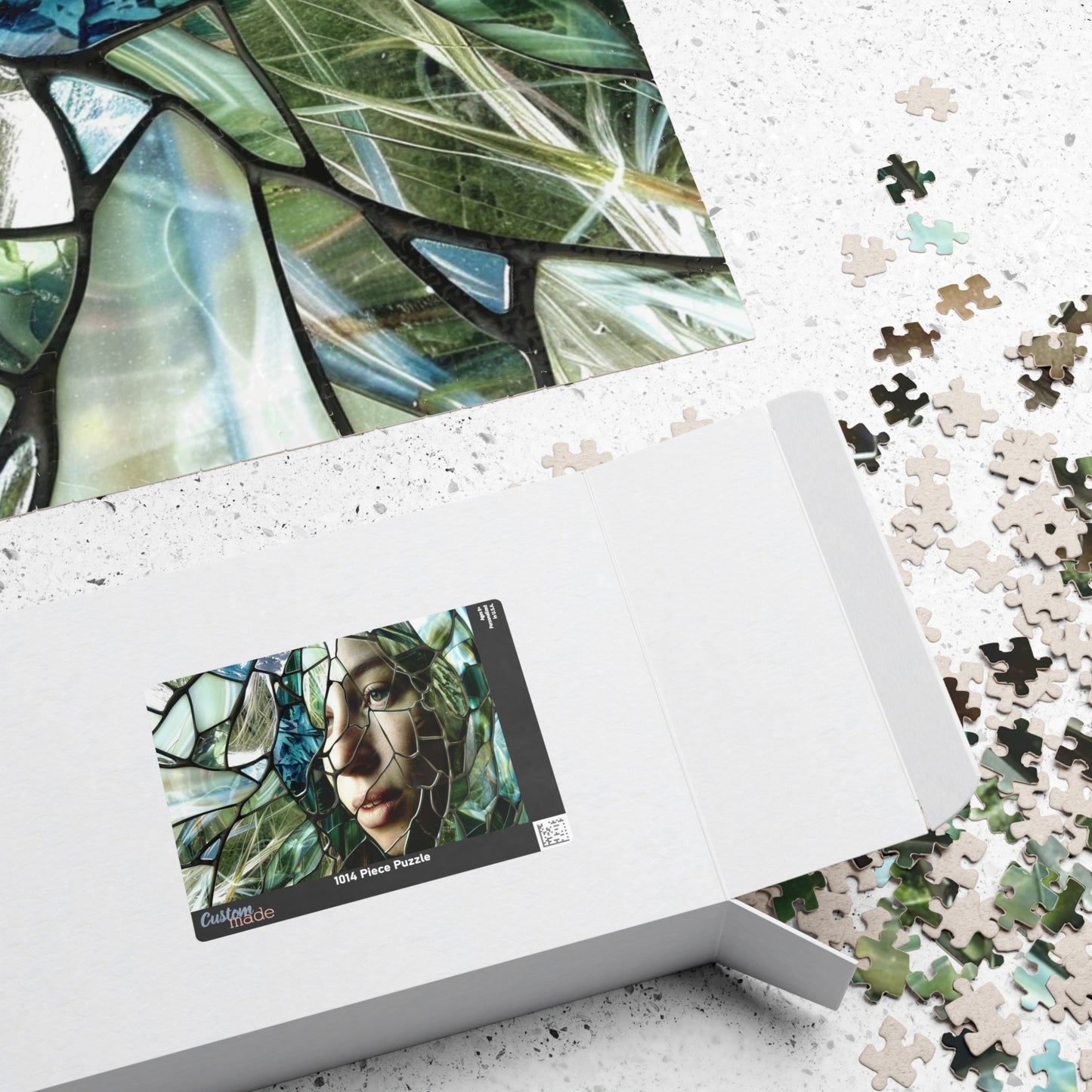 Human in Pieces, Shimmering Flesh (Jigsaw Puzzle)