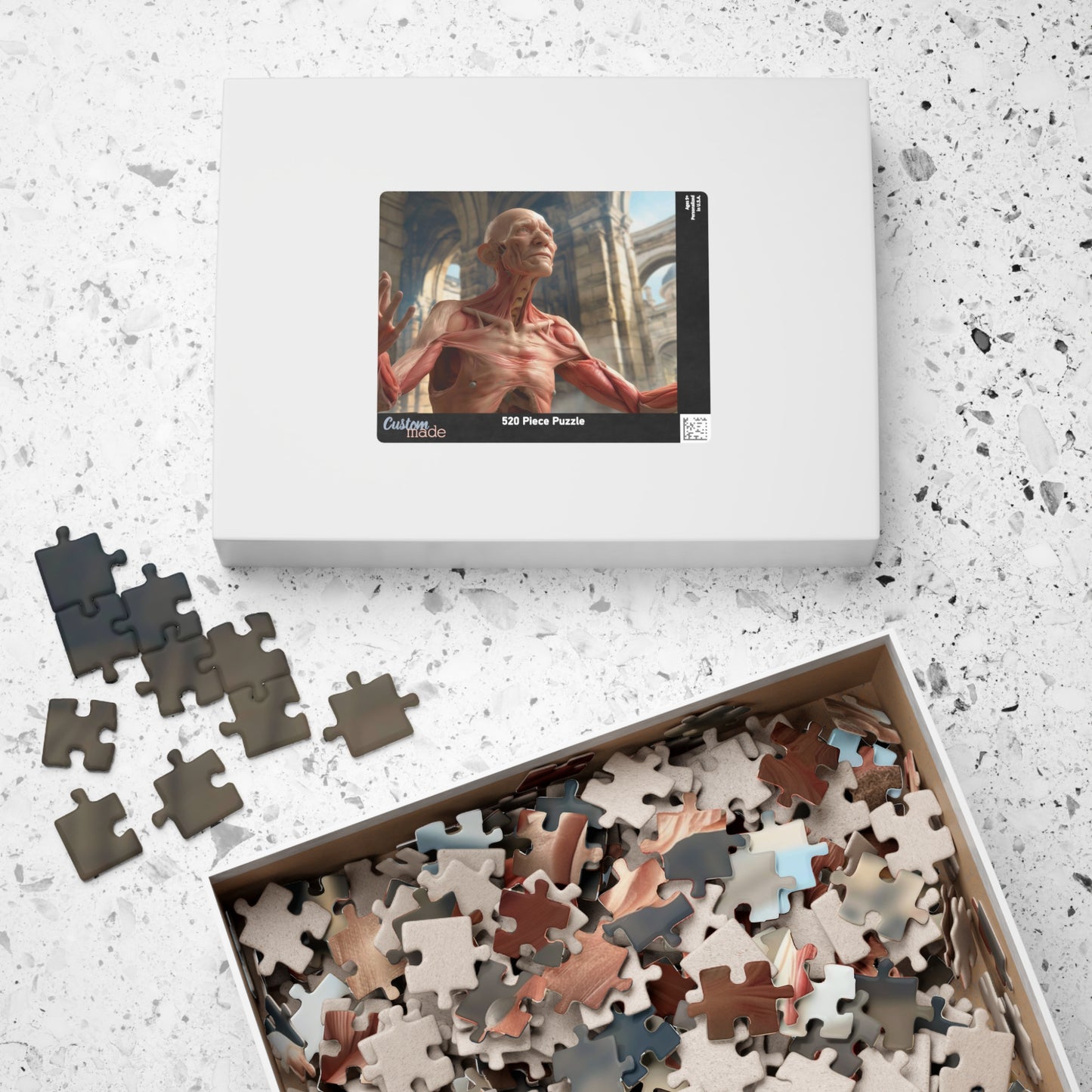Unraveled Truths, Minus the Skin (Jigsaw Puzzle)