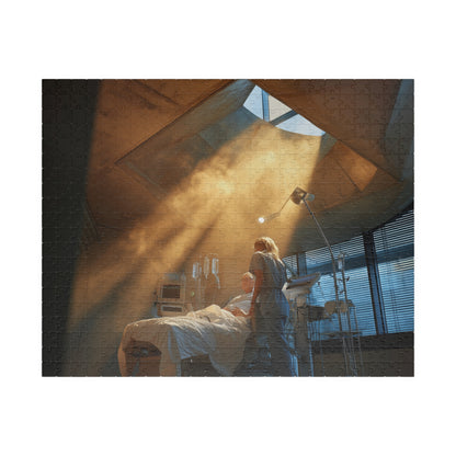 Quiet Heroine, Hope Woven in White (Jigsaw Puzzle)