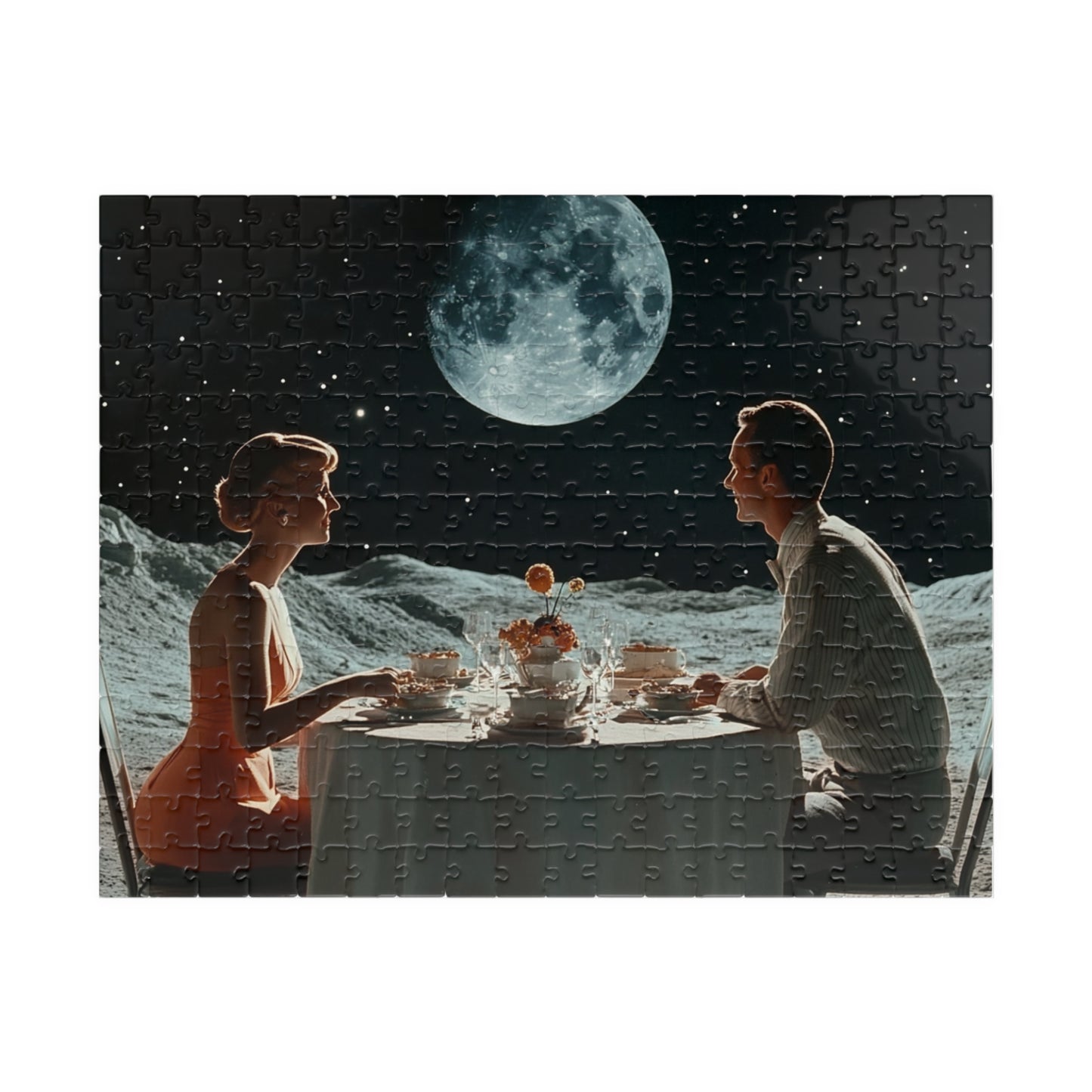 Lunar Rendezvous, A Perfect Date (Jigsaw Puzzle)