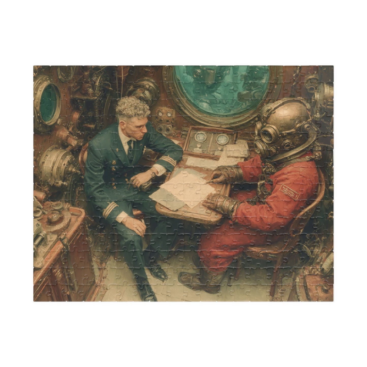 Iron Coffin Diplomacy, Submerged Negotiations (Jigsaw Puzzle)