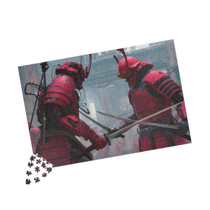 CyberShogun Showdown, Robotic Swordfight (Jigsaw Puzzle)