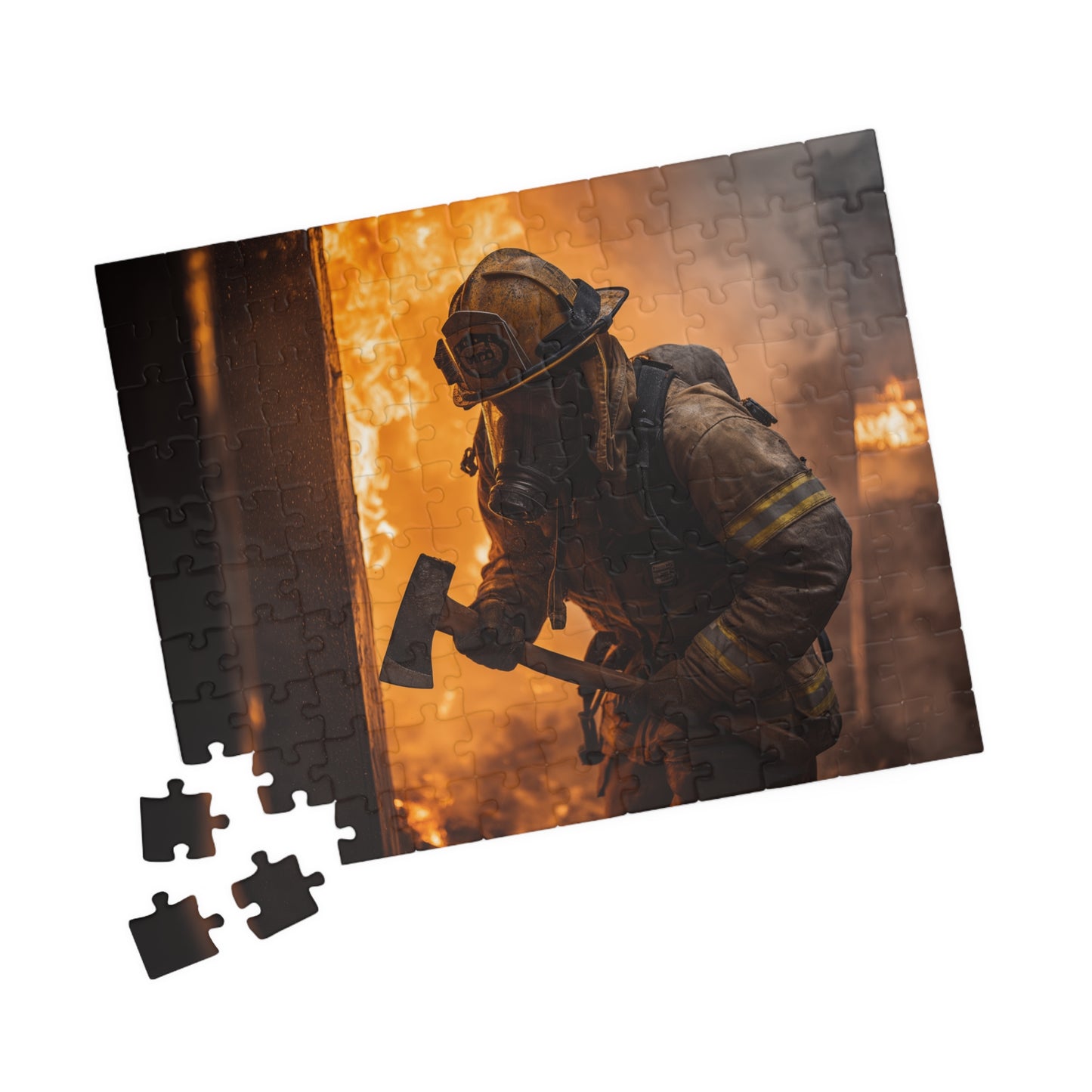 Smoke and Valor, Warrior of the Ember (Jigsaw Puzzle)