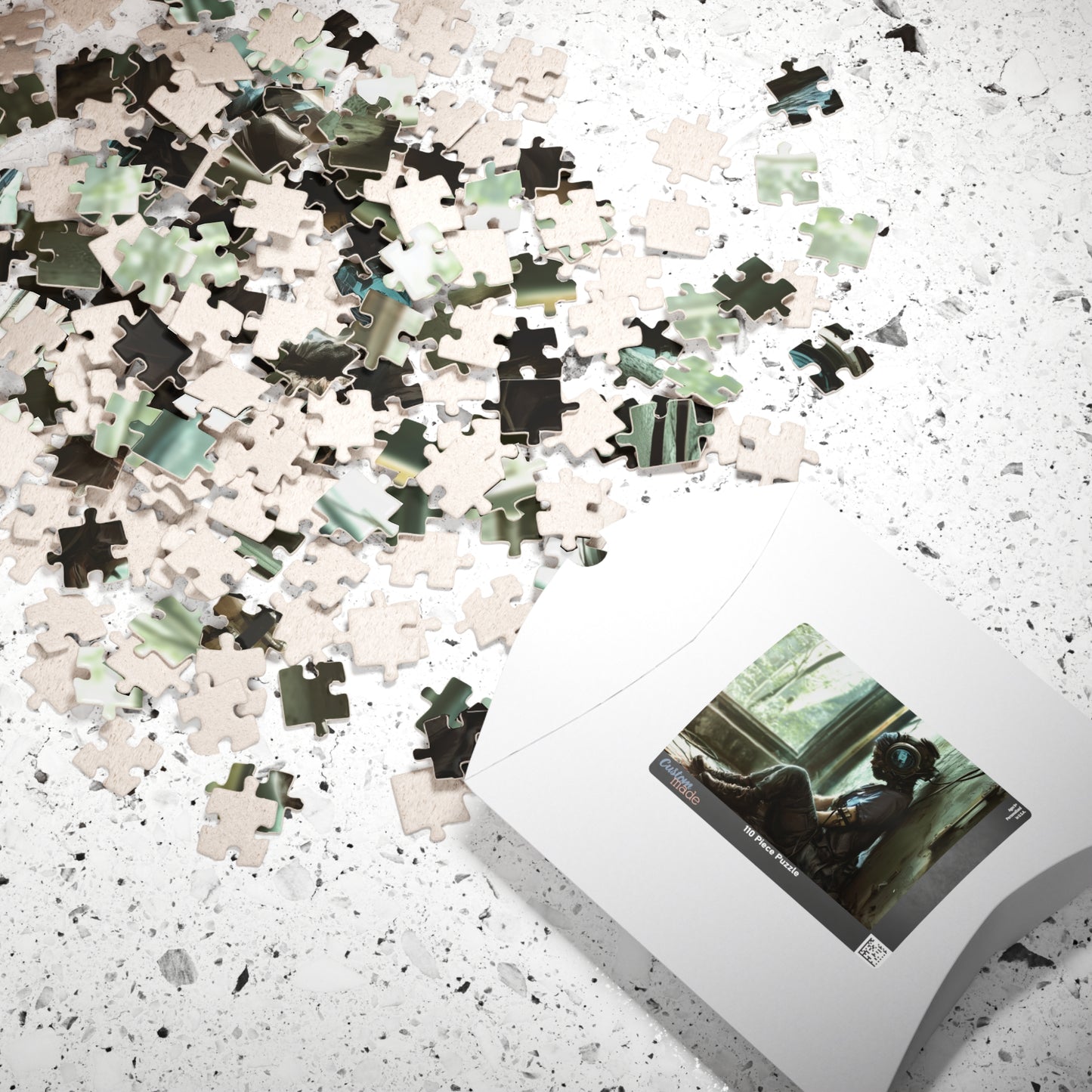 Plugged In, A Dystopian Virtual Connection (jigsaw puzzle)