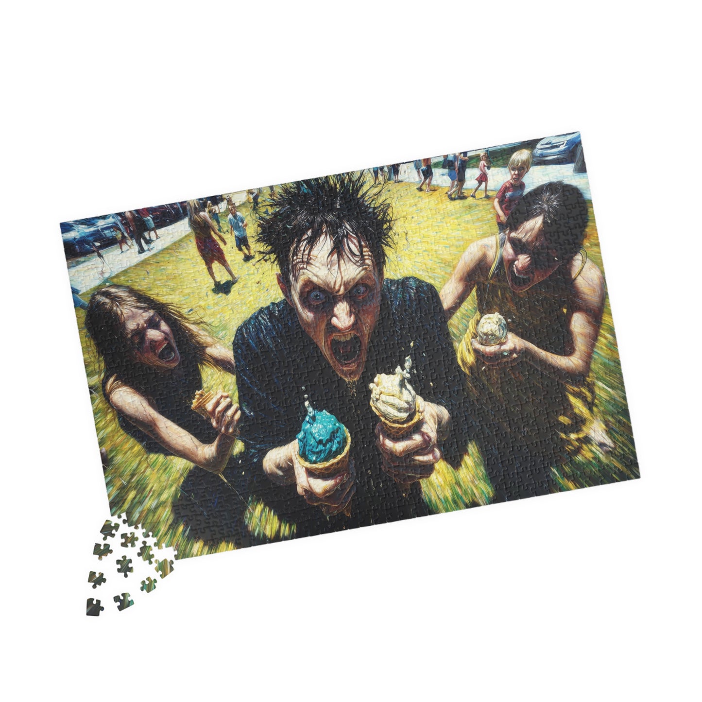I Scream For Ice Cream, Sugar Frenzy at High Noon (Jigsaw Puzzle)