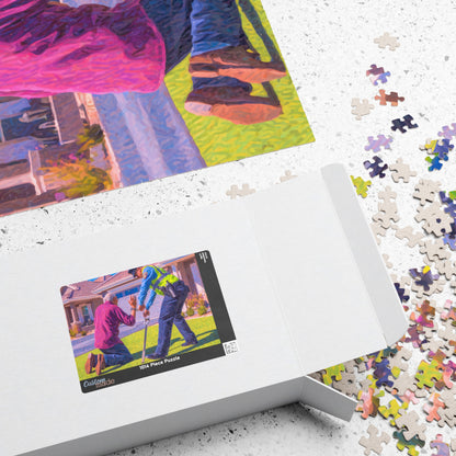HOA Lawn Order, Suburban Justice (Jigsaw Puzzle)