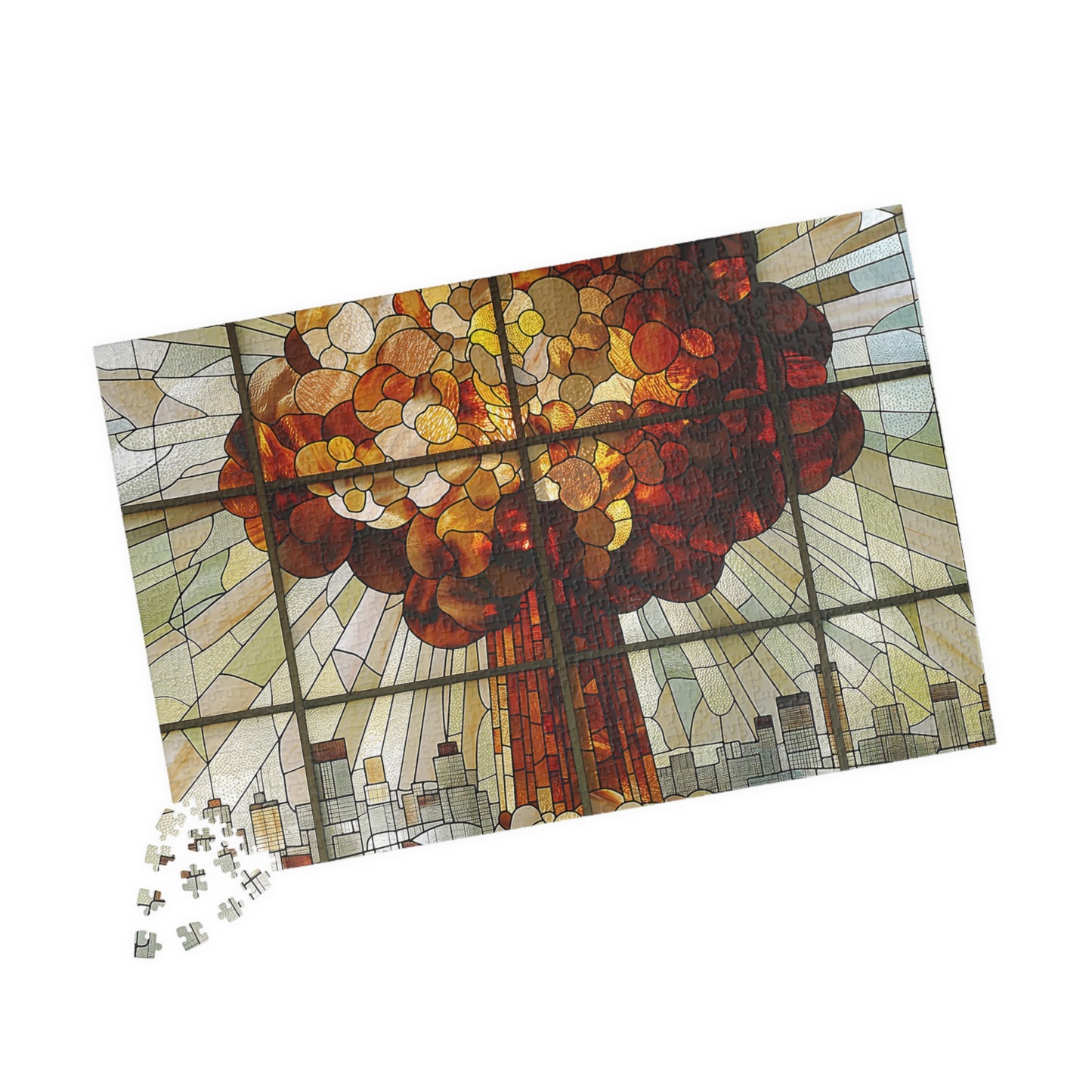 Glass Apocalypse, Stained Blast (Jigsaw Puzzle)