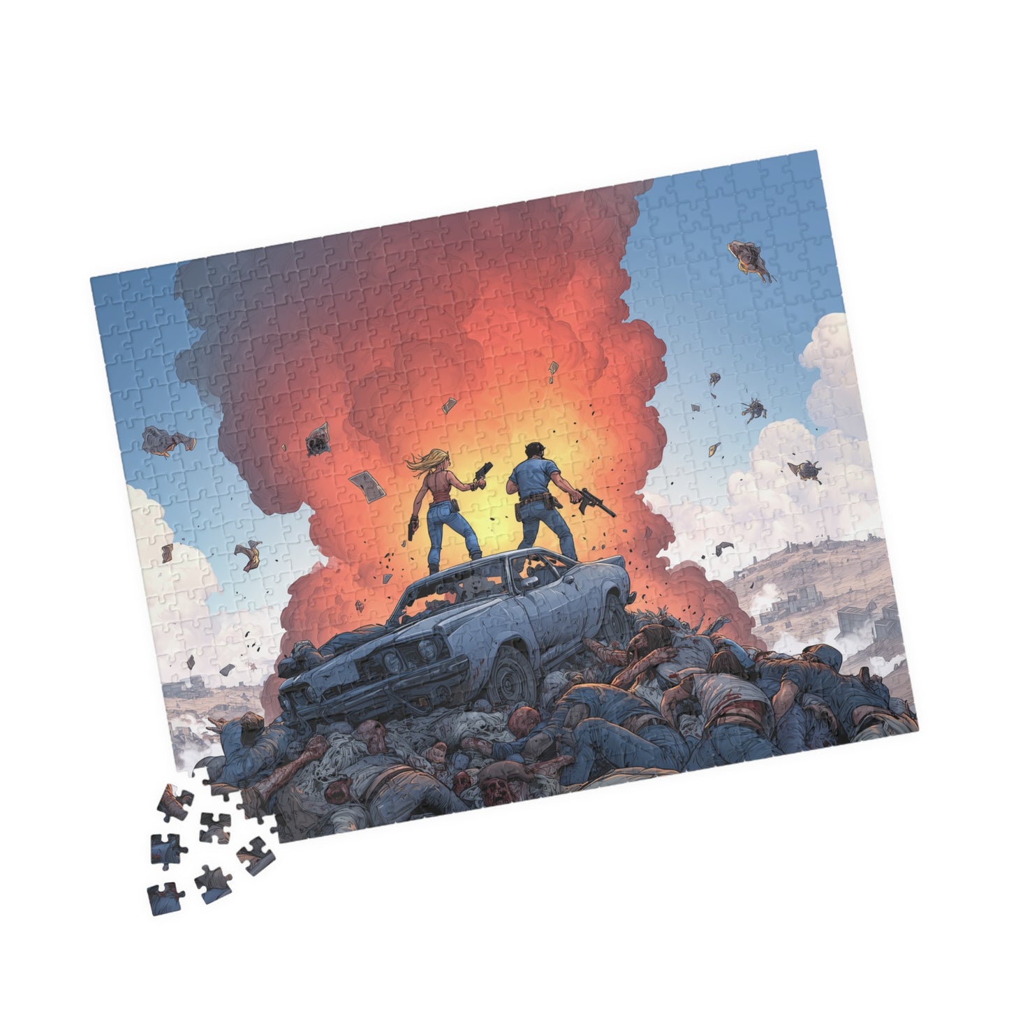 Wasteland Warriors, The Survivors' Summit (Jigsaw Puzzle)