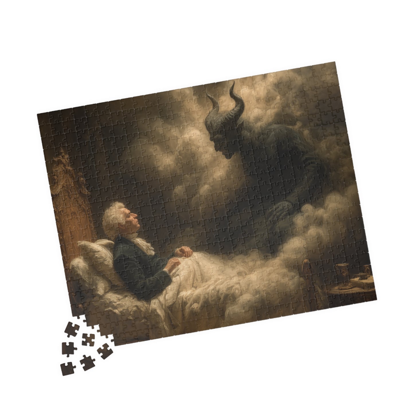 Dying Man's Vision, Last Rites and First Fears (Jigsaw Puzzle)