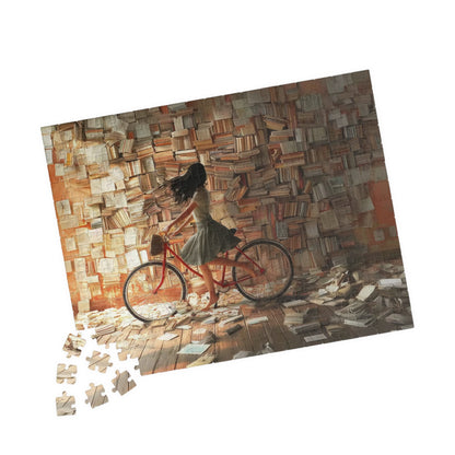 The Scholar's Escape, Wall of Books (Jigsaw Puzzle)