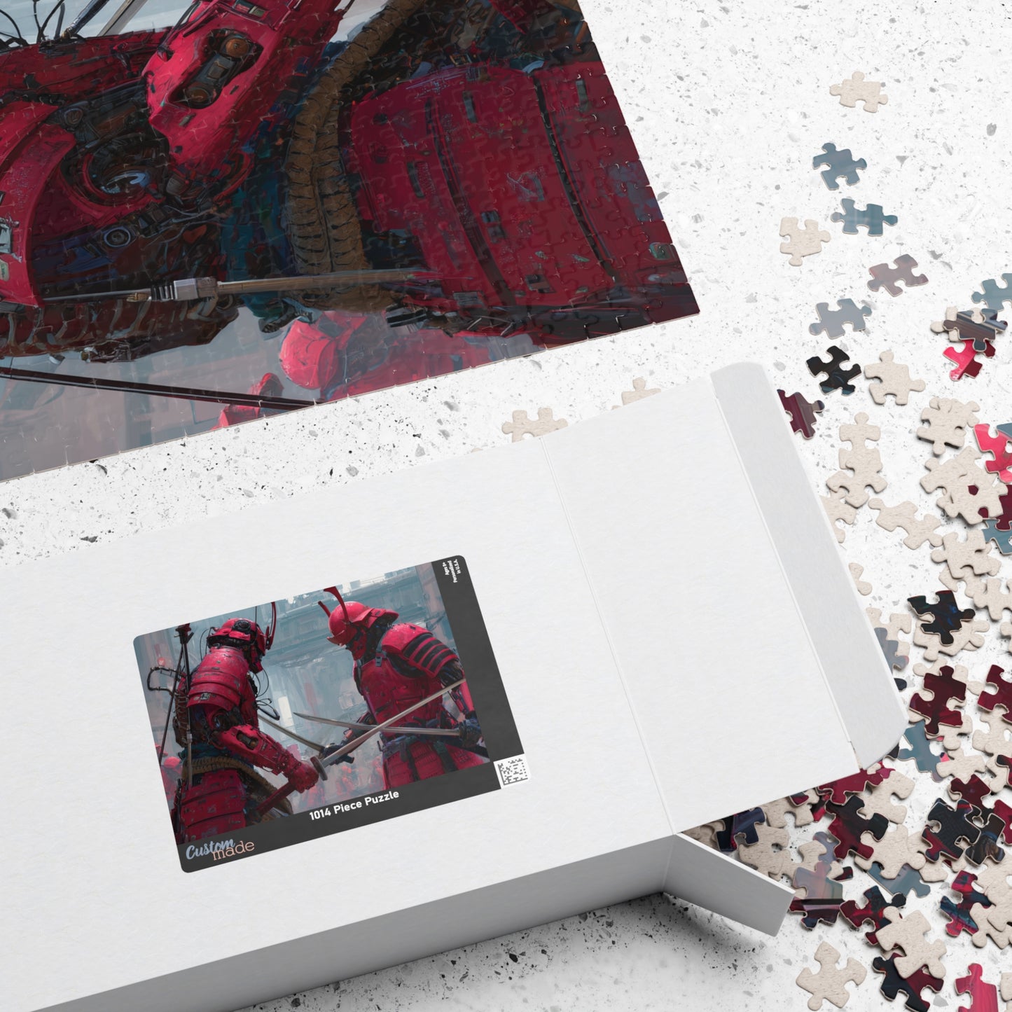 CyberShogun Showdown, Robotic Swordfight (Jigsaw Puzzle)