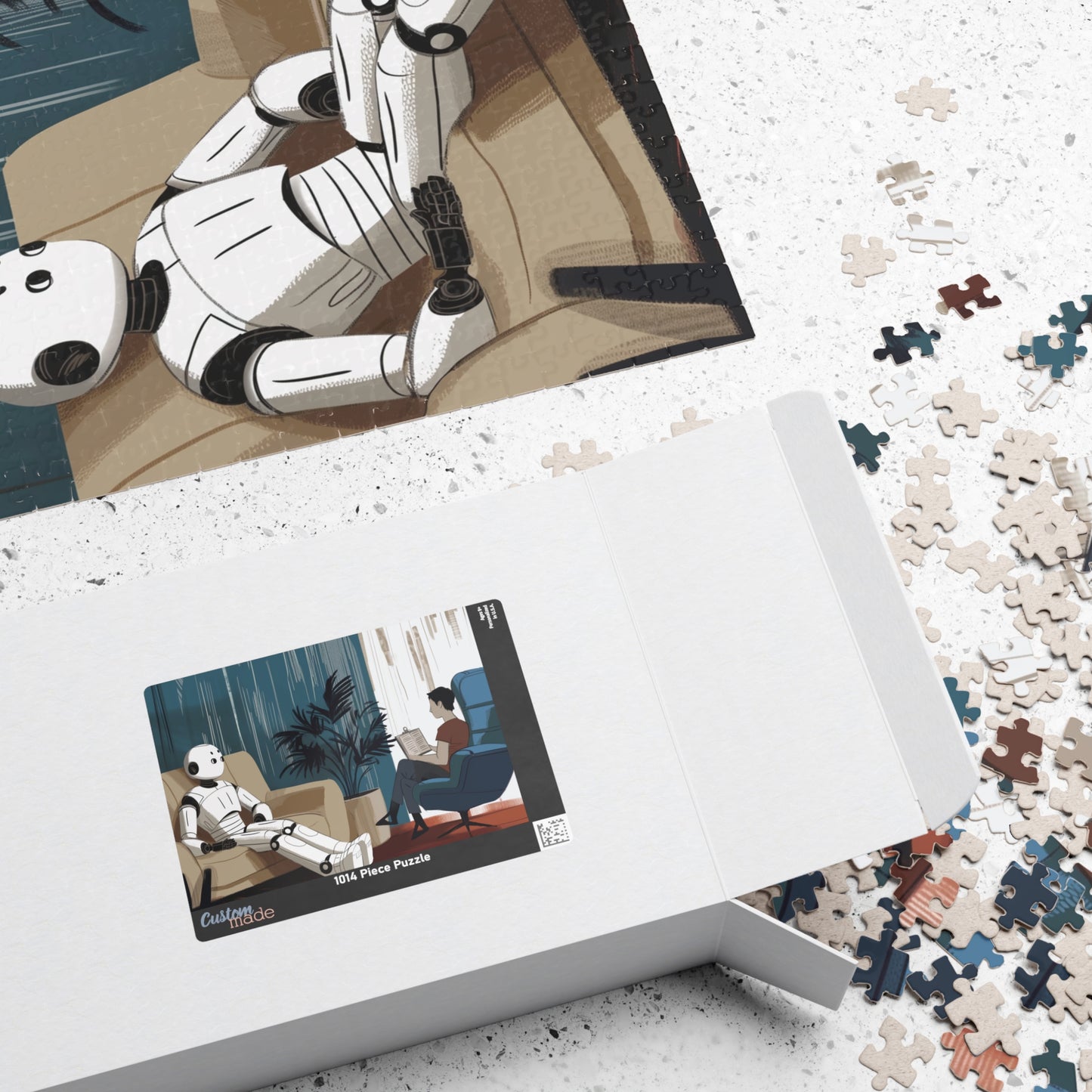 Robot Therapy, Digital Depression (jigsaw puzzle)