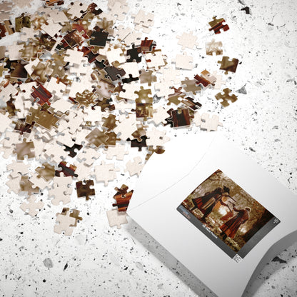 The Duel At Dawn, Gunsmoke and Resolve (Jigsaw Puzzle)