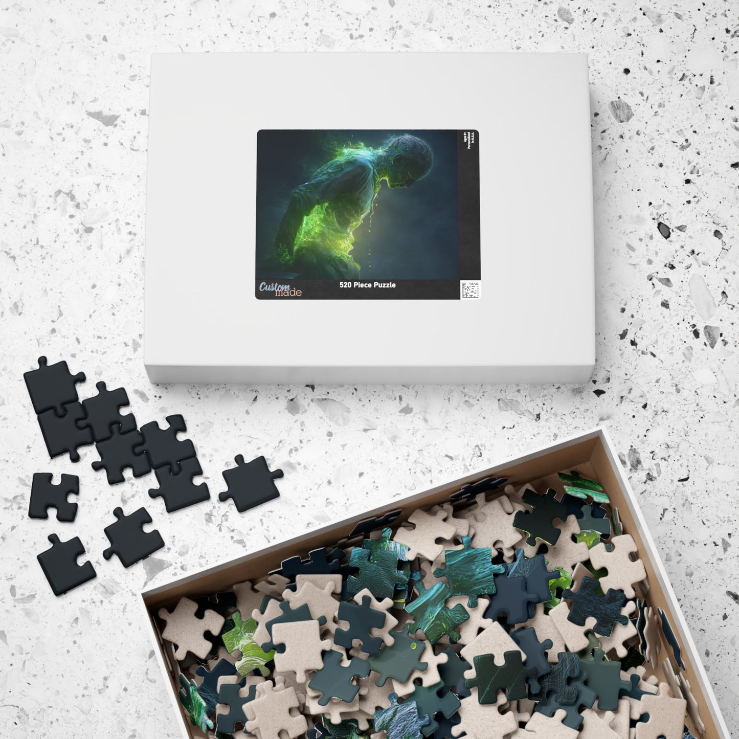 Corrosive Metamorphosis, The Toxic Bloom (Jigsaw Puzzle)