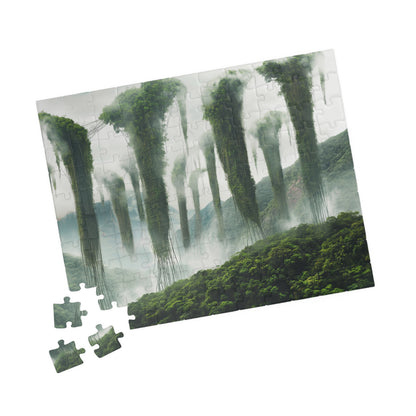 Skybound Canopy, Floating Forest (Jigsaw Puzzle)