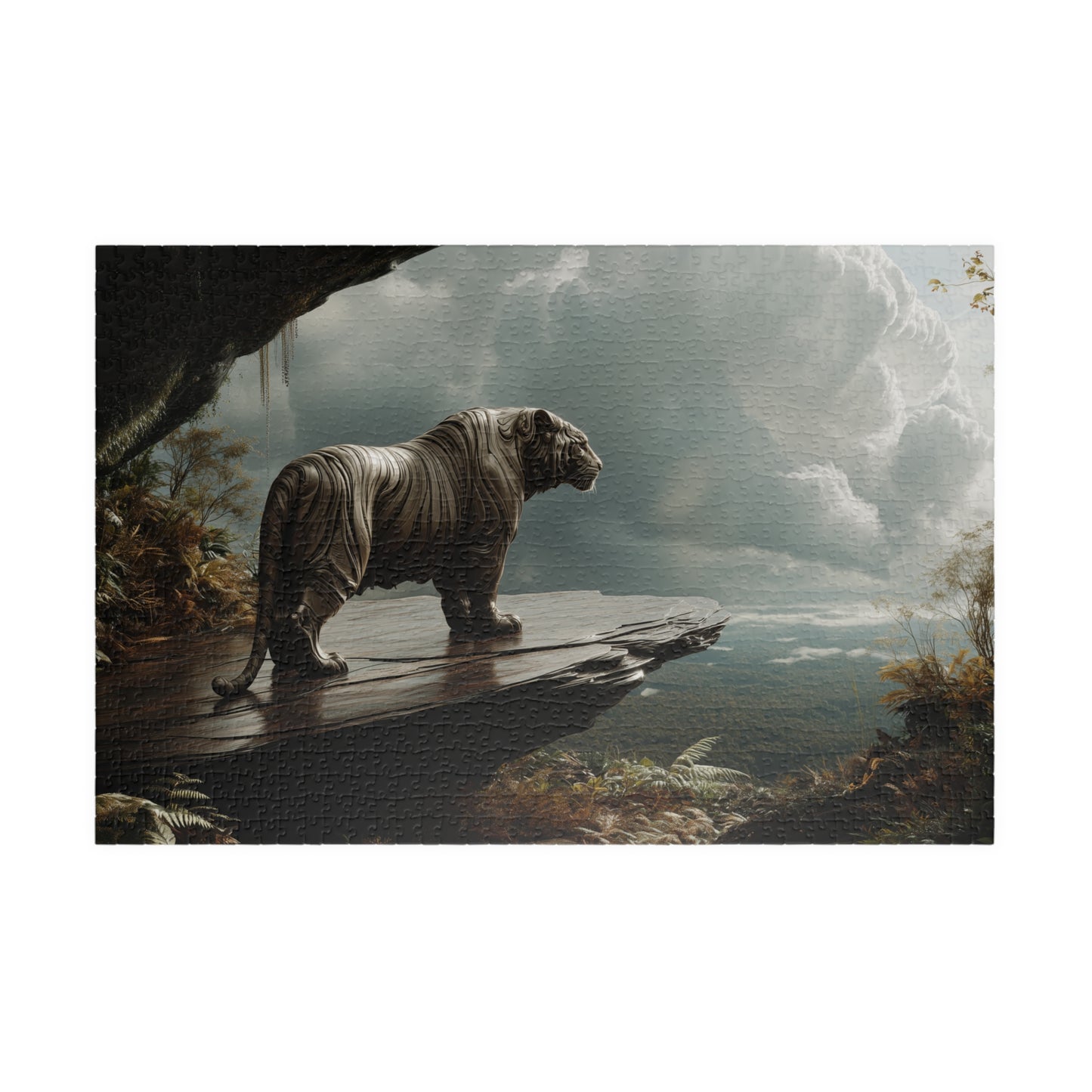 The Iron Sentinel, Metallic Majesty (Jigsaw Puzzle)