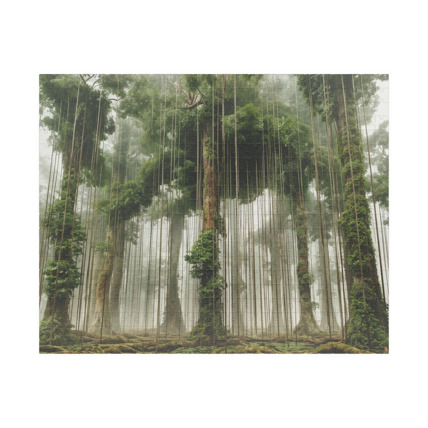 Concrete Jungle, Held by Rebar (Jigsaw Puzzle)