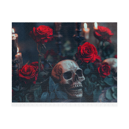 Mortal Bloom, Rose for a Skull (Jigsaw Puzzle)
