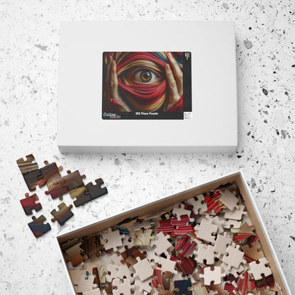 Make Up Your Mind, Eye Wide Open (jigsaw puzzle)
