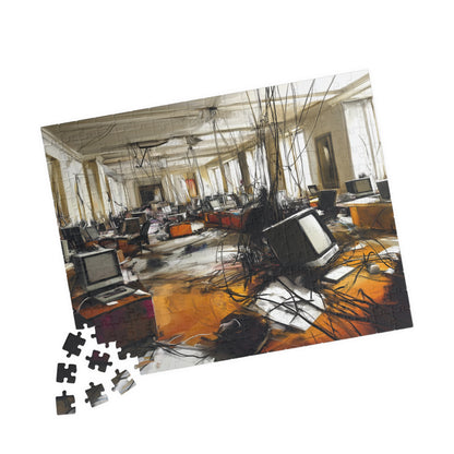 Day in the Office, Jumbled Space (Jigsaw Puzzle)