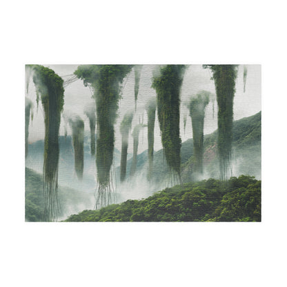 Skybound Canopy, Floating Forest (Jigsaw Puzzle)