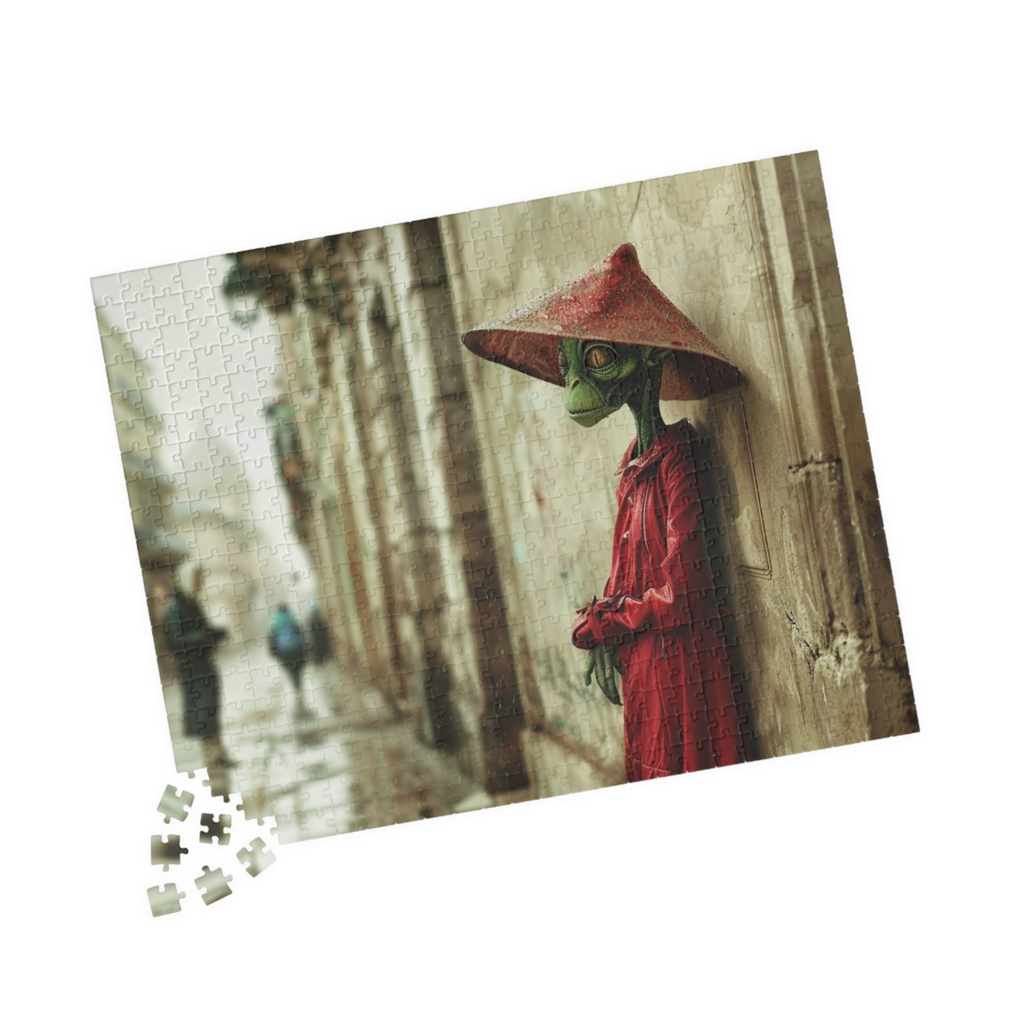 Just Passing Time, An Alien's View (Jigsaw Puzzle)