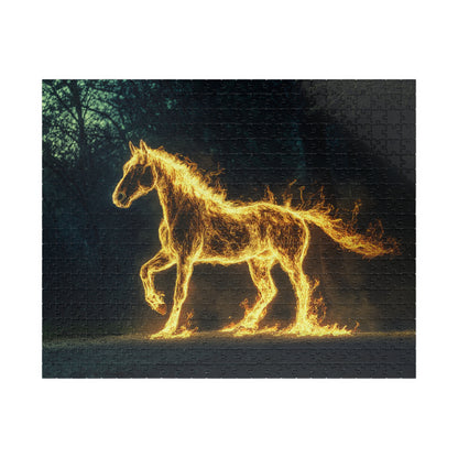 Nightmare, Horse on Fire (Jigsaw Puzzle)