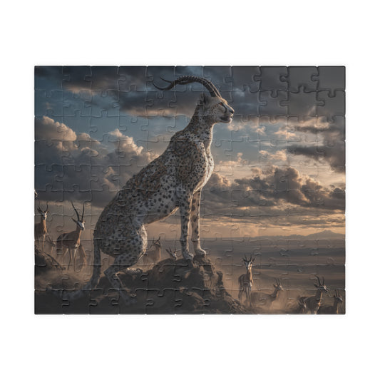 The Pact-Bound Predator, The Living Paradox of the Plains (Jigsaw Puzzle)