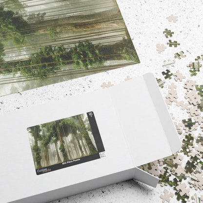 Concrete Jungle, Held by Rebar (Jigsaw Puzzle)