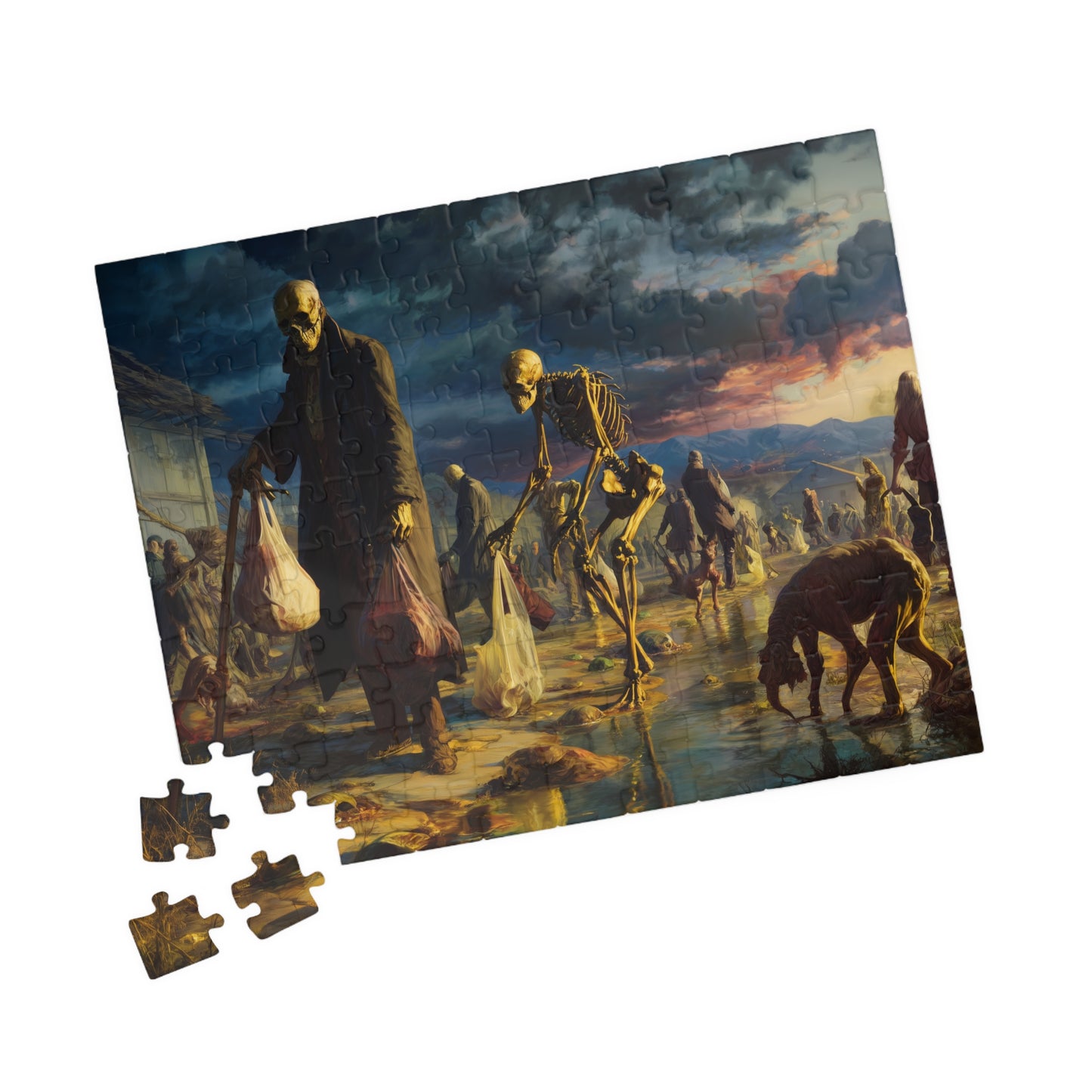 The Scourge of the Free Market, Perspective of the Withered (Jigsaw Puzzle)