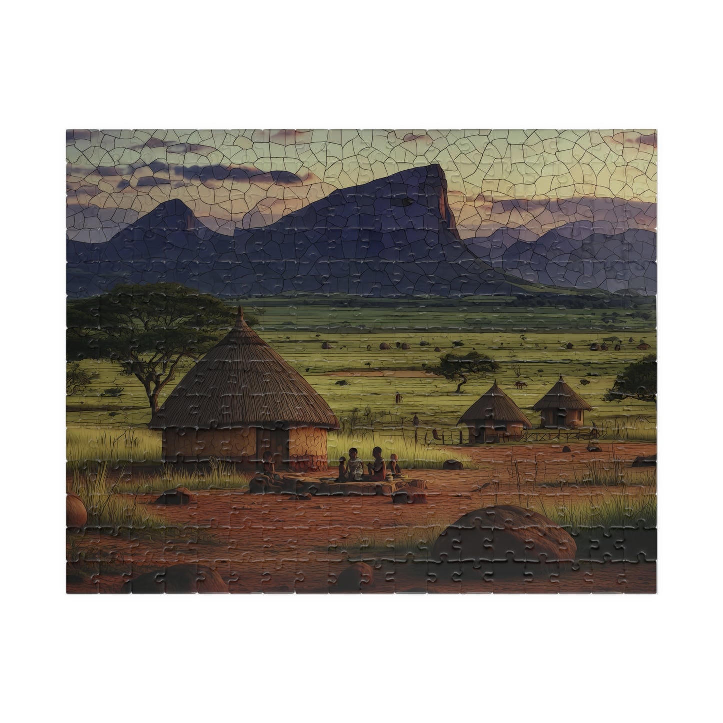 Savanna Mosaic, Celebrate Africa! (Jigsaw Puzzle)