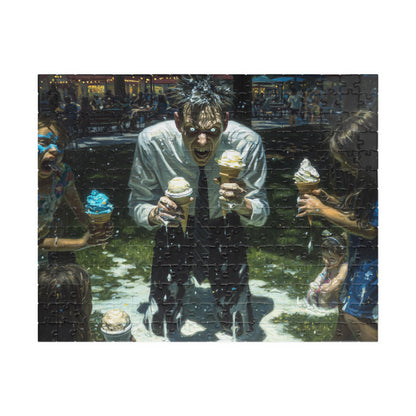 Frozen Delight Fanatic, The Man Who Could Not Stop (Jigsaw Puzzle)