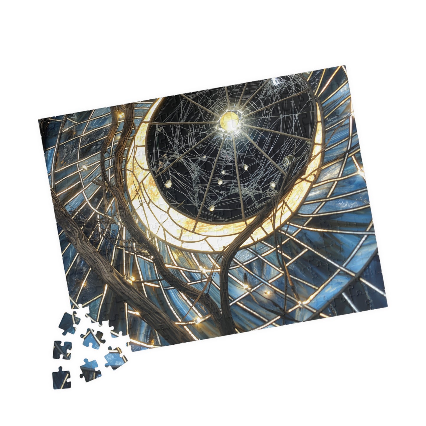 Celestial Canopy, Ascending Moonlight (Jigsaw Puzzle)
