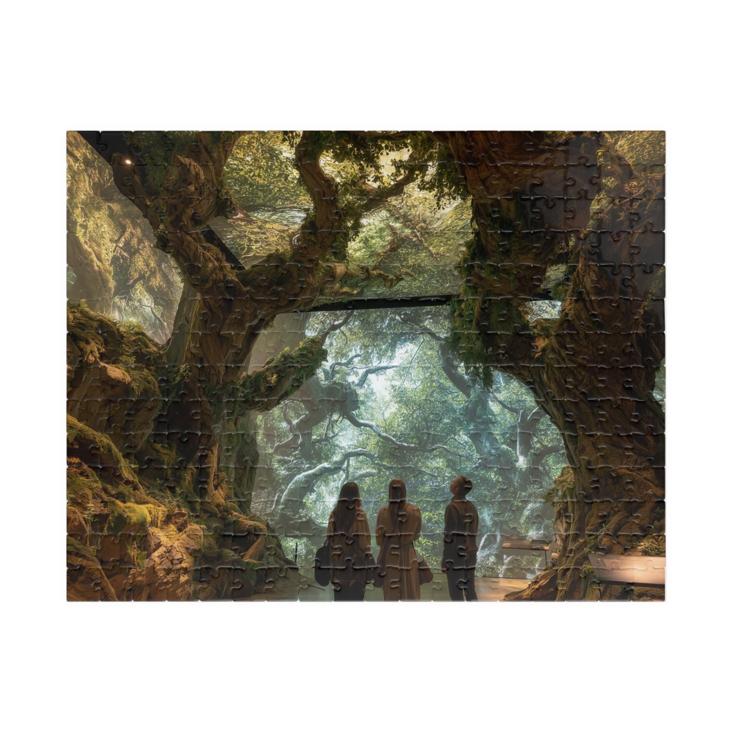 Guardians of a Lost World, Museum of Green Memory (Jigsaw Puzzle)