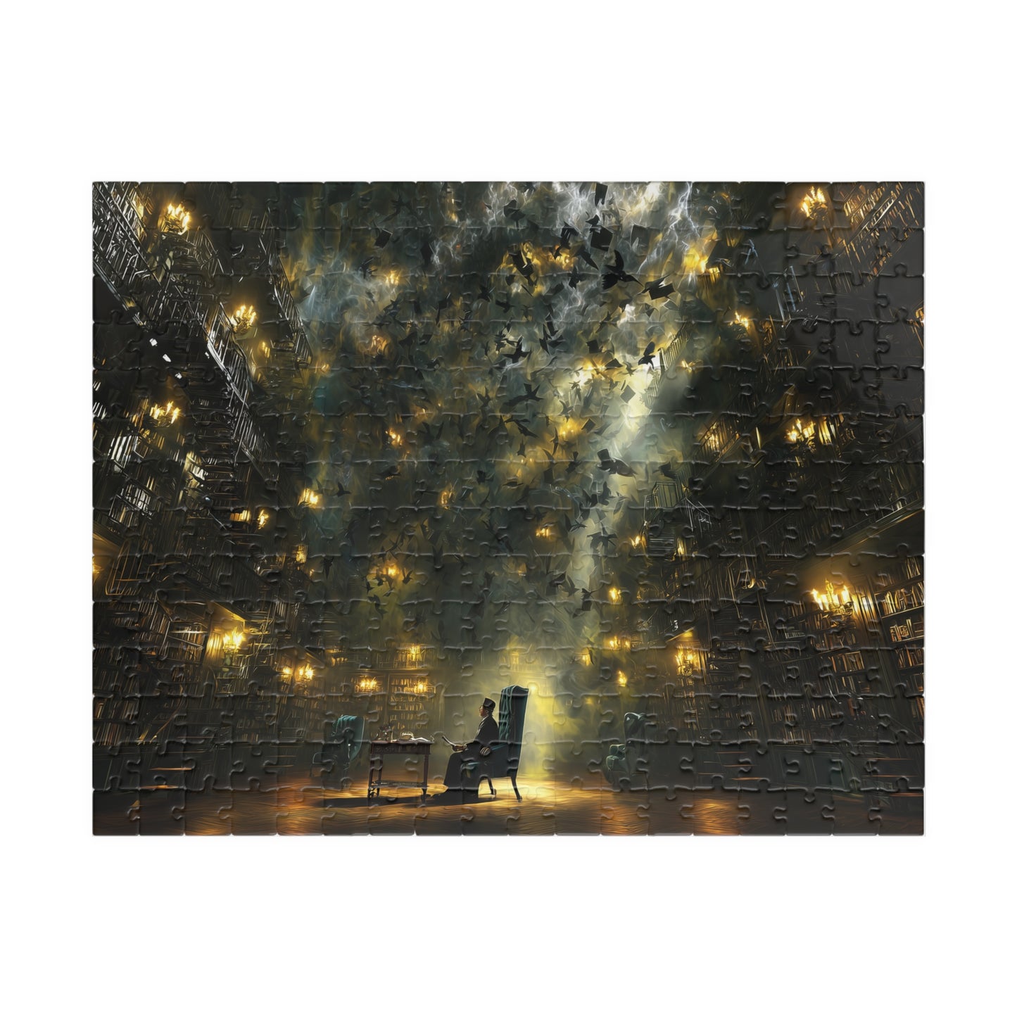 The Archivist and the Abyss, Unraveled Minds (Jigsaw Puzzle)