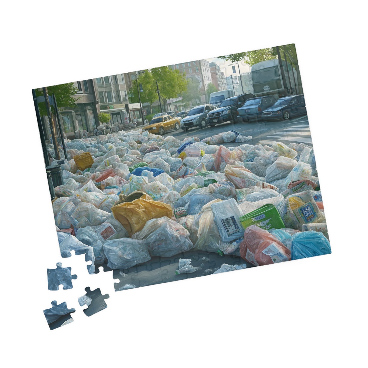 Garbage Season, Summer of Trash (Jigsaw Puzzle)