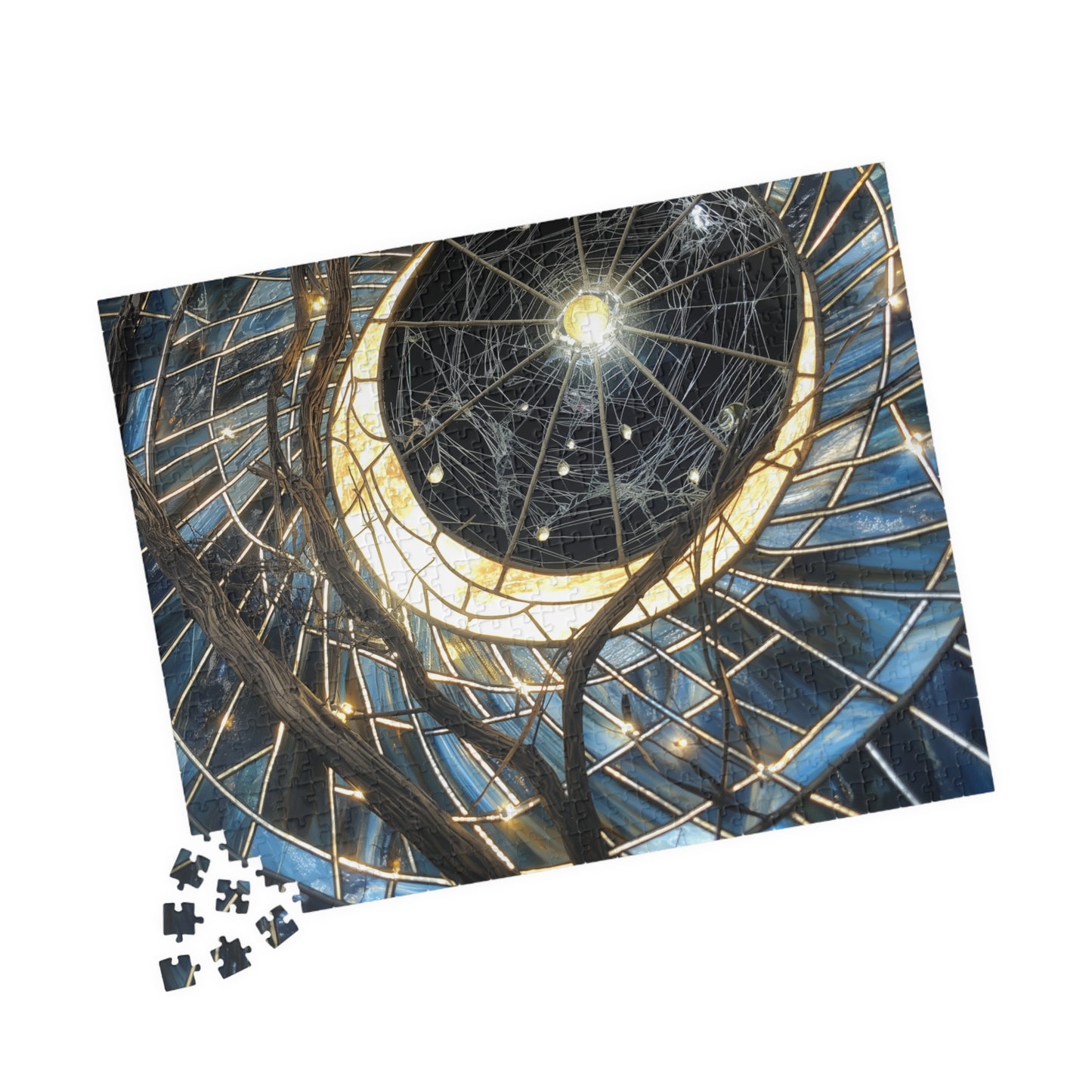 Celestial Canopy, Ascending Moonlight (Jigsaw Puzzle)