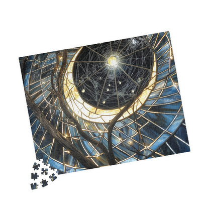 Celestial Canopy, Ascending Moonlight (Jigsaw Puzzle)