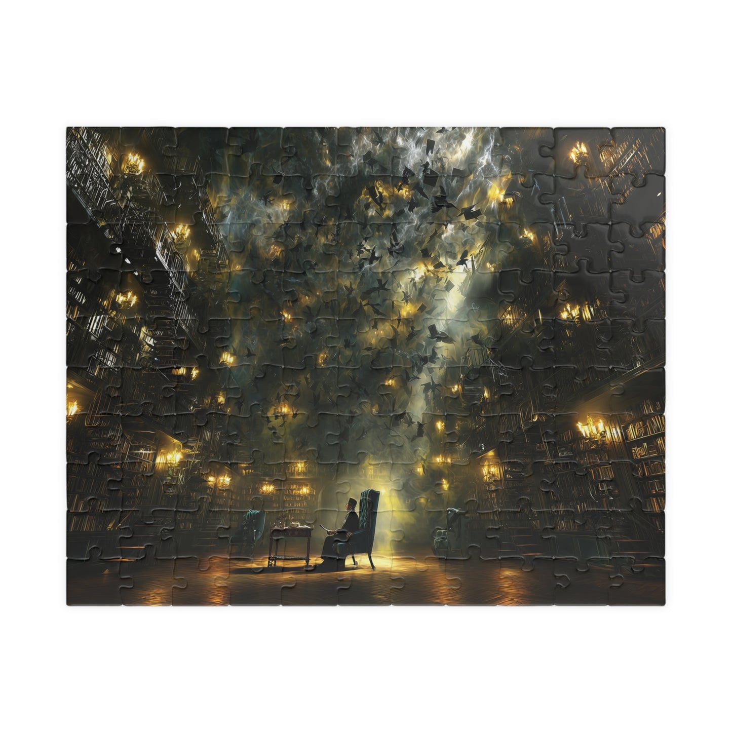 The Archivist and the Abyss, Unraveled Minds (Jigsaw Puzzle)