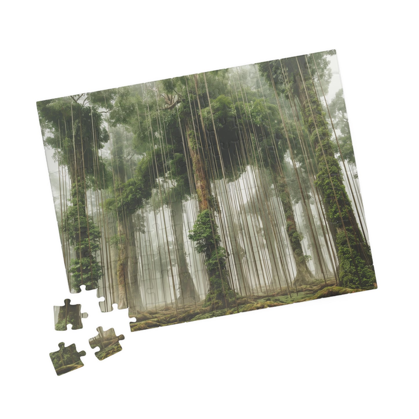 Concrete Jungle, Held by Rebar (Jigsaw Puzzle)