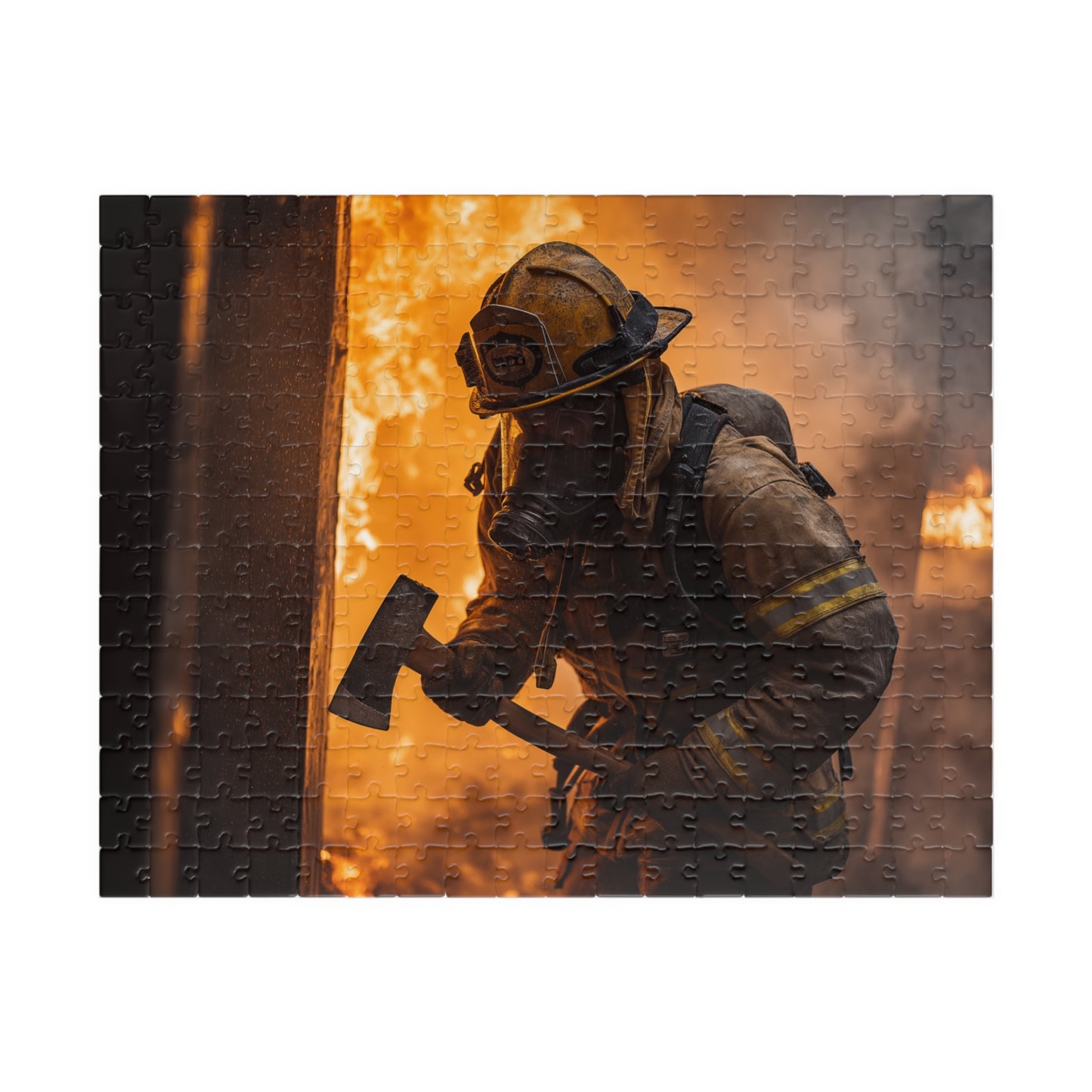 Smoke and Valor, Warrior of the Ember (Jigsaw Puzzle)